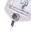 Pestillo de puerta de remolque T-Handle 2-Key cromado 102x93mm 5