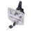 Pestillo de puerta de remolque T-Handle 2-Key cromado 102x93mm 1