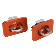 2 pièces Bull Ring inox orange 1000 lb F-150