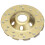 Ruota abrasiva diamantata segmentata da 4 pollici, Oro+Argento 15