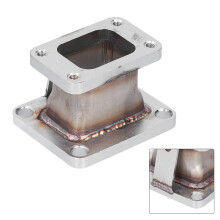 T25 to T4 Turbo Manifold Flange Conversion Adapter Stainless Steel Universal Auto Parts