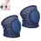 Protège-genoux pour bébé, unisexe, coton doux, élastiques, bleu marine 14