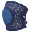 Protège-genoux pour bébé, unisexe, coton doux, élastiques, bleu marine 7