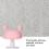 Anneau de dentition champignon - 8 cm silicone alimentaire rose 8