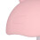 Anneau de dentition champignon - 8 cm silicone alimentaire rose 3