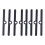 8 pezzi Spreader per coperchio delle valvole SBC 4-3/4 pollici Nero 16