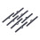 8 pezzi Spreader per coperchio delle valvole SBC 4-3/4 pollici Nero 15