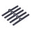 8 pezzi Spreader per coperchio delle valvole SBC 4-3/4 pollici Nero 7