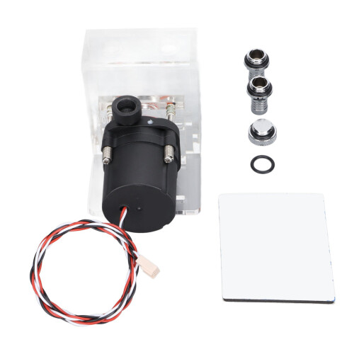 Pompa per distributore d'acqua in acrilico trasparente 12V 600 L/h 4,0 m 1