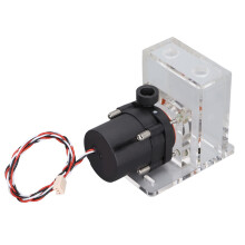 Pompa per distributore d'acqua in acrilico trasparente 12V 600 L/h 4,0 m