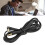 Cable híbrido 3,5mm-2,5mm, 130cm, negro, HD400S 15