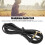 Cable híbrido 3,5mm-2,5mm, 130cm, negro, HD400S 9