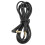 Cable híbrido 3,5mm-2,5mm, 130cm, negro, HD400S 14