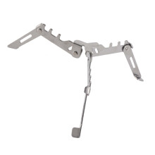 Soporte para tanque de gas 304, 110/230/450g, 72x32mm plateado