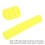 Plongée 95 mm Protège-durite de détendeur Jaune 18 g 4