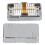 Caja de empalmes CAT6 GL-CA002 ABS Puerto único 4