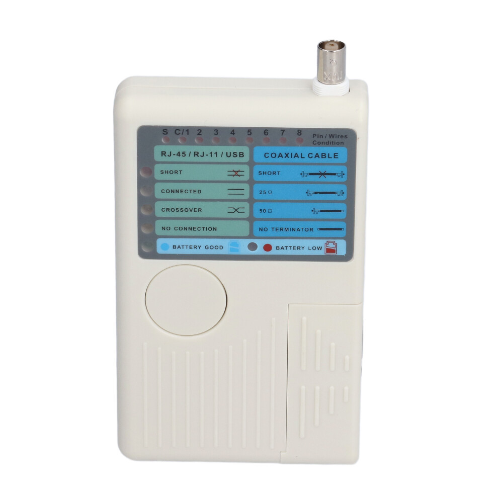 Network Cable Tester 4 In 1 Multifunctional Coaxial Wire Testers For Rj45 Bnc Rj11 Usb 8781322096644