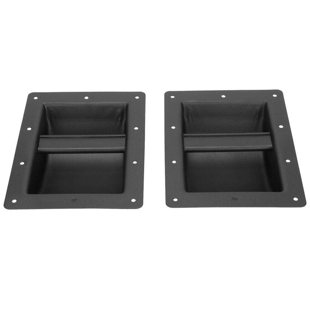 2Pcs Speaker Handles Professional Steel Replacement Audio Cabinet Carry Grasp For Stage Audios 4981322096710