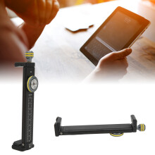 Supporto per tablet in alluminio con attacco per treppiede 5,4-9,4 pollici 1/4 di pollice