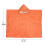 Imperméable multifonctionnel 80 g 100 cm  130 cm orange 9