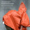 Imperméable multifonctionnel 80 g 100 cm  130 cm orange 4