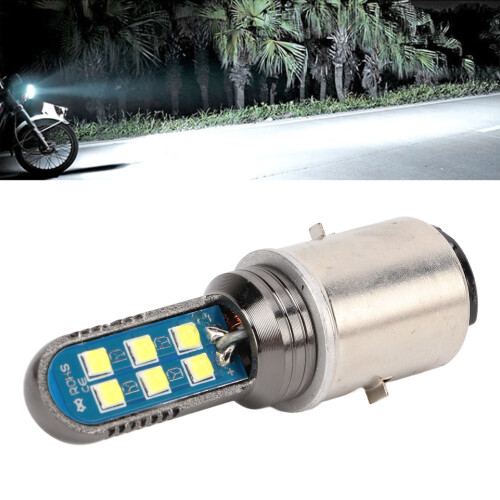 Phare LED BA20D 9-12W 8-80V Couleur : Tel qu'affiché