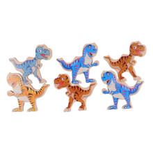 Dinosaur Balance Blocks Wooden Parent Child Interactive Interesting Board Game for Child