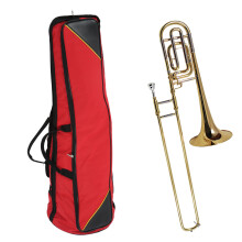 Borsa rossa per trombone tenore in tessuto Oxford custodia da 87 cm