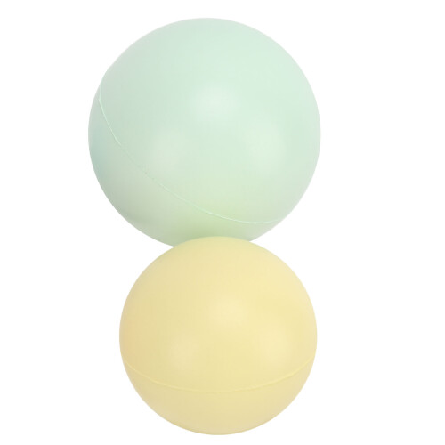 4 piezas de bolas de esponja para la mano, verde amarillo azul rosa 2