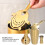 Ensemble doré 750 ml shaker de bar en acier inoxydable 5