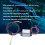 LED 1-3*1W DC3-12V 300mA Argento 3.5x2.4x2cm 3