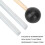 Diapason 256 Hz, acier inoxydable + palissandre 5