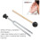 Diapason 256 Hz, acier inoxydable + palissandre 10