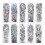Tatuaggio realistico 10 pezzi/set 170x480mm Impermeabile 14