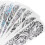 Tatuaggio realistico 10 pezzi/set 170x480mm Impermeabile 12