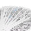 Tatuaggio realistico 10 pezzi/set 170x480mm Impermeabile 8