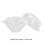 Moule en forme de cactus ABS, grand 7,6 cm et petit 6,2 cm 4