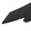 Labbro paraurti posteriore diffusore splitter nero lucido ABS 9