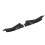 Labbro paraurti posteriore diffusore splitter nero lucido ABS 10