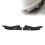 Labbro paraurti posteriore diffusore splitter nero lucido ABS 1