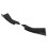 Labbro paraurti posteriore diffusore splitter nero lucido ABS 16