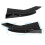 Labbro paraurti posteriore diffusore splitter nero lucido ABS 8