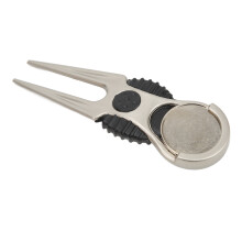 Outil de réparation de divots de golf marque amovible alliage de zinc accessoire portable