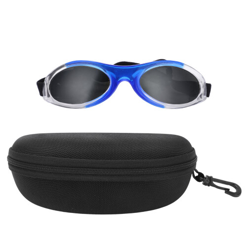 Lunettes de protection UV pour petit chien, bleu-gris PC 1