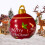Boule gonflable de Noël - 60 cm, Couleur : telle qu’affichée 1