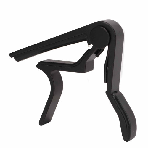 Capodastre à dégagement rapide - kit de serre-cordes - 5 pièces - noir