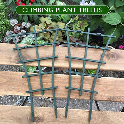 Treillis de jardin vert 250x150mm pack de 1/3/5