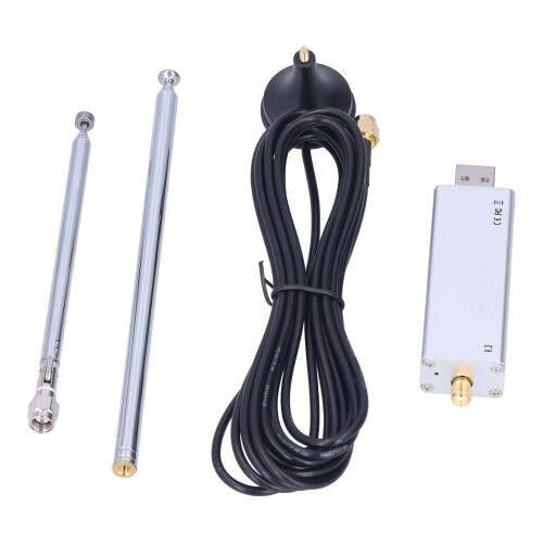 0,1MHz-1,9GHz Ricevitore TCXO, alluminio, SDR 1