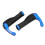 2 pièces Poignées de guidon Lock-On Ox Horn Bleu 2,3 cm 15