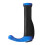 2 pièces Poignées de guidon Lock-On Ox Horn Bleu 2,3 cm 6
